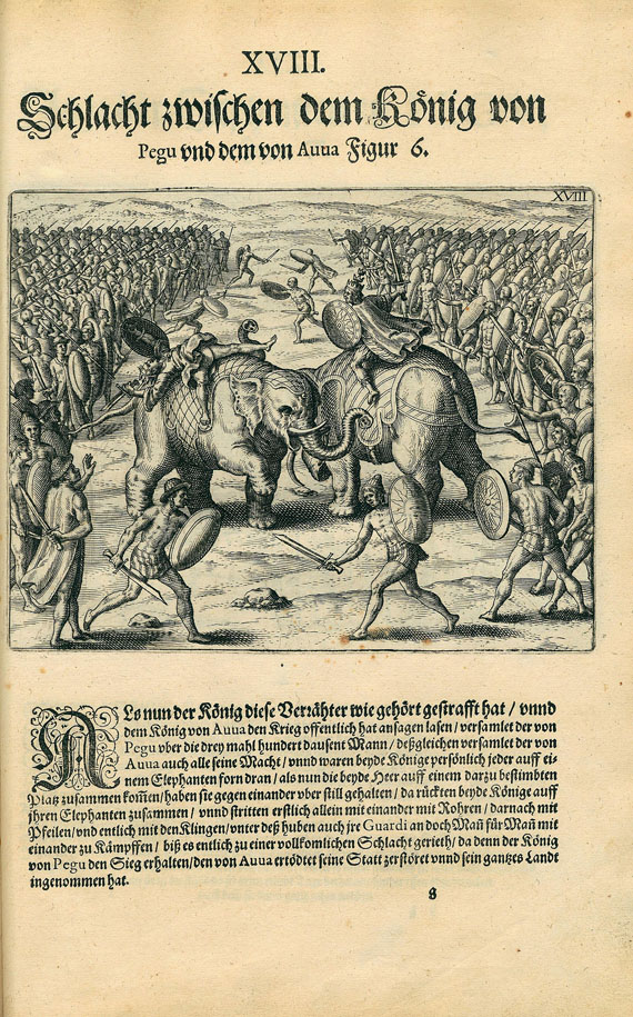 Johannes Theodor de Bry - Orientalischen Indien-Reise. Tl. VII. 1605