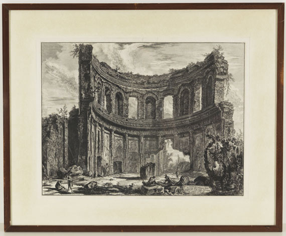 Giovanni Battista Piranesi - Avanzi del Tempio detto di Apollo nella Villa Adriana vicino a Tivoli - Autre image
