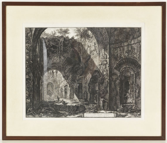 Giovanni Battista Piranesi - Interno del Tempio di Canopo nella Villa Adriana - Autre image