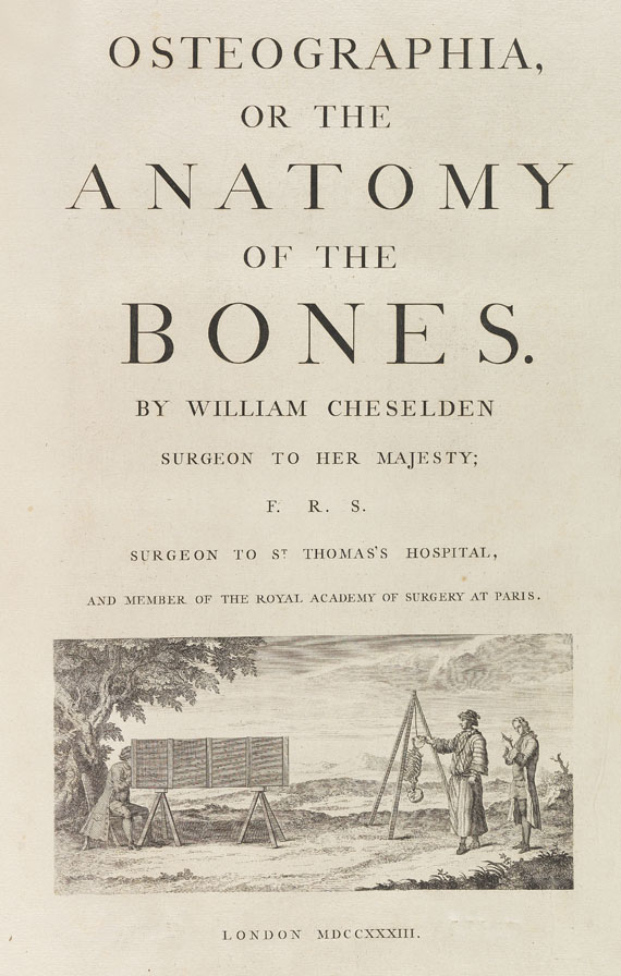 William Cheselden - Osteographia or the anatomy of the bones. 1733. - Autre image