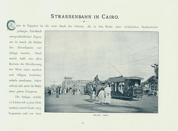  Eisenbahn - Elektrische Bahnen. 1897-98. - Autre image