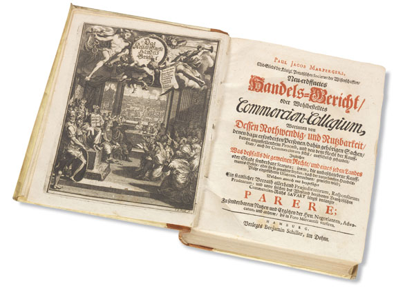 Paul Jacob Marperger - Handels-Bericht oder ... Commercien-Collegium. 1709. - Autre image