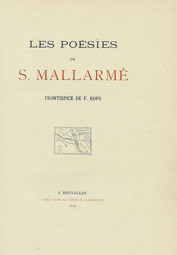 Félicien Joseph Victor Rops - Mallarmé, S., Les poésies. 1899. - Autre image