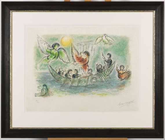Marc Chagall - Die Sirenen - Image du cadre