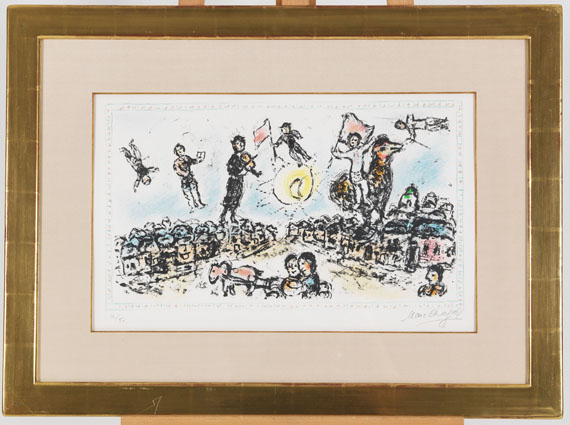 Marc Chagall - Feier - Image du cadre