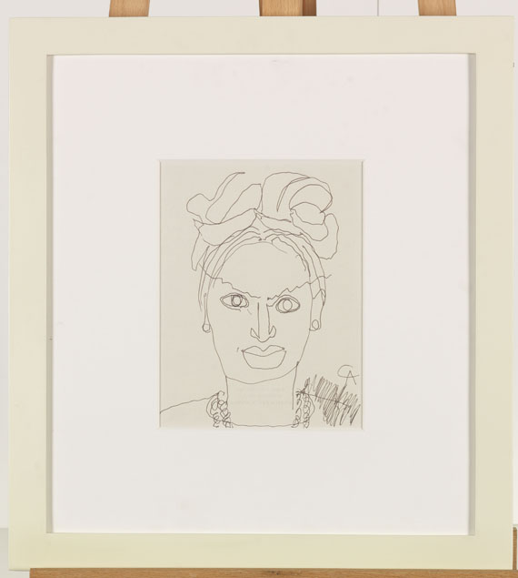 Alexander Calder - Ohne Titel - Image du cadre