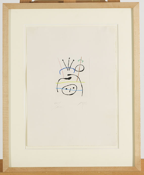 Joan Miró - La Bague d`Aurore - Image du cadre