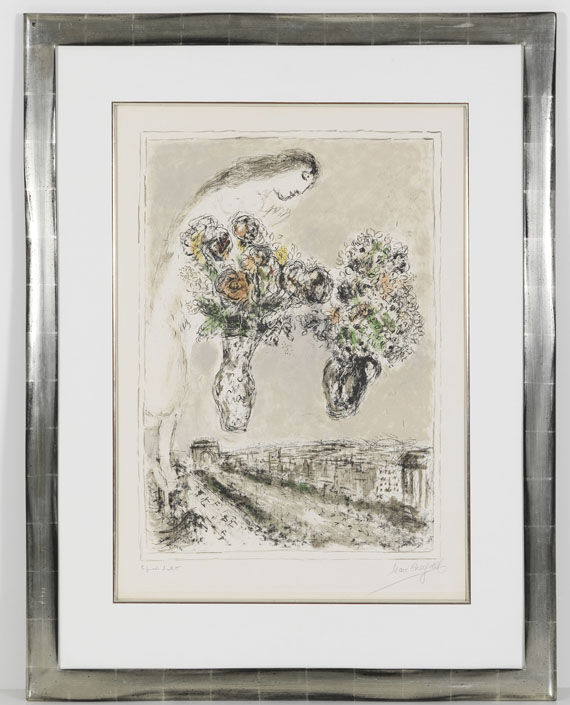 Marc Chagall - Der Triumphbogen - Image du cadre