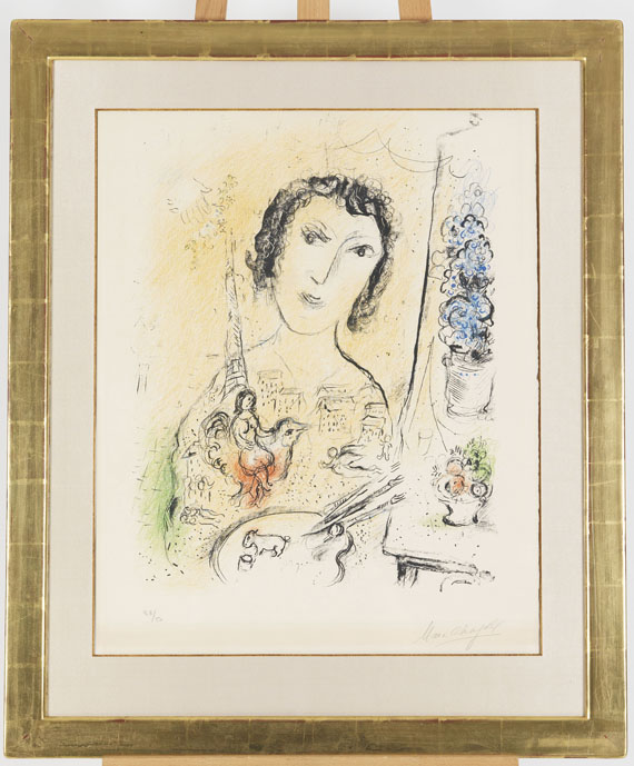 Marc Chagall - Selbstbildnis - Image du cadre