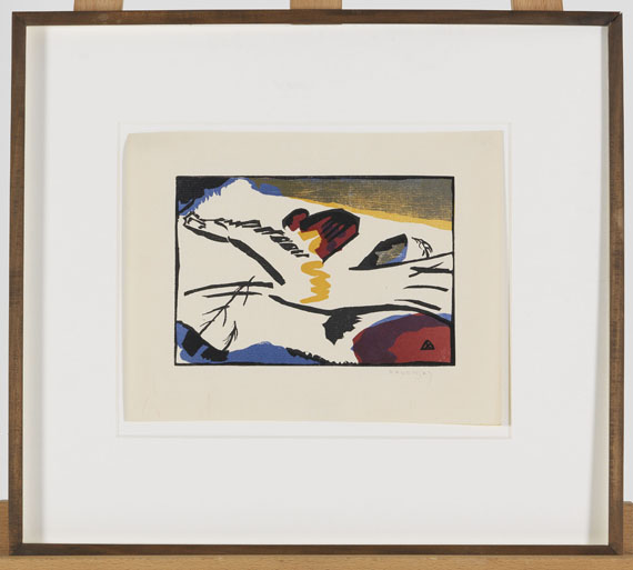 Wassily Kandinsky - Lyrisches - Image du cadre