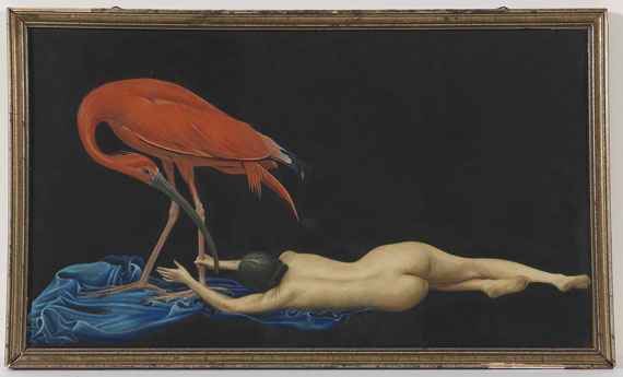 Richard Müller - Der rote Ibis - Image du cadre