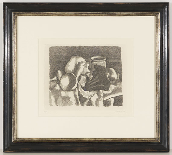 Giorgio Morandi - Natura morta con il panneggio - Image du cadre