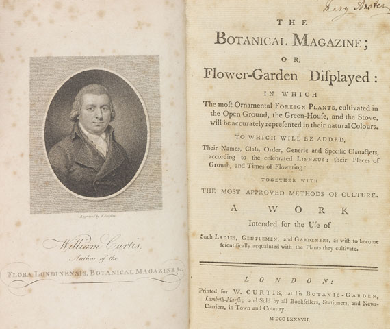 William Curtis - The Botanical Magazine. 46 Bde. 1787-1842. - Autre image