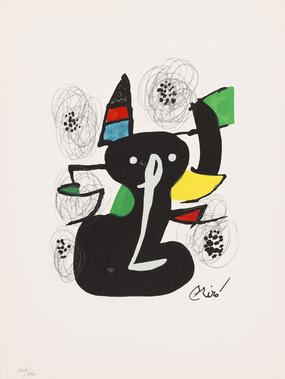 Joan Miró - La Mélodie acide - Autre image