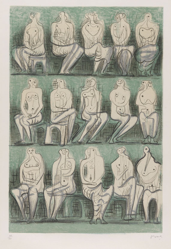 Moore - Seated Figures