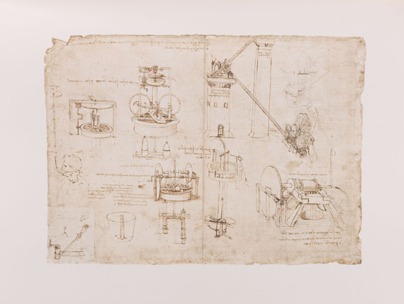  Leonardo da Vinci - Il Codice Atlantico. 12 Bde. 1973. - Autre image