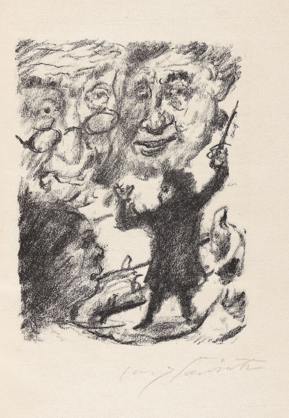 Lovis Corinth - Swift, Jonathan, Gullivers Reise ins Land der Riesen - Autre image