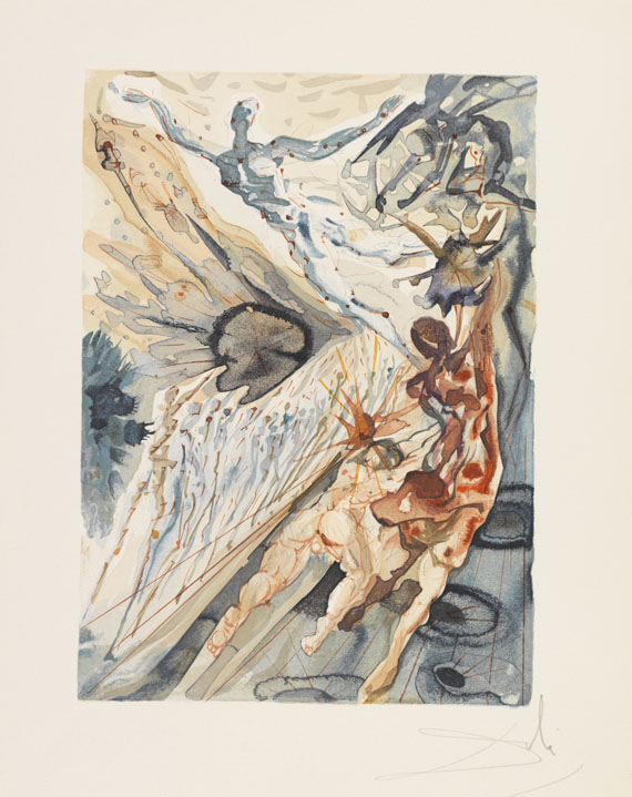 Salvador Dalí - Sammlung zu Dante, La divine comédie
