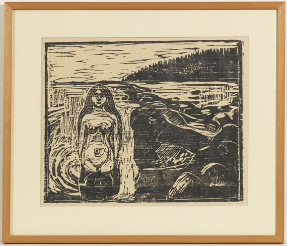 Edvard Munch - Badendes Weib - Image du cadre