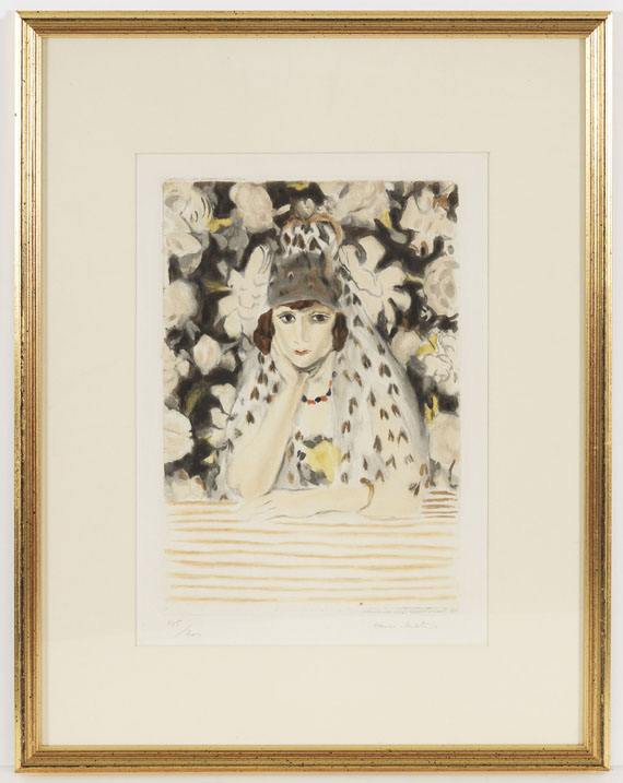 Henri Matisse - Espagnole à la mantille - Image du cadre