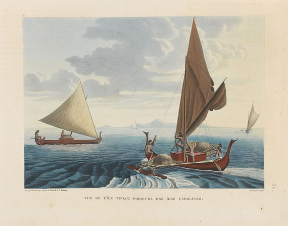 Louis Claude de Freycinet - Voyage autour du monde. Atlasband. - Autre image