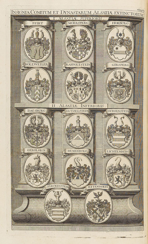 Johann Daniel Schoepflin - Alsatia illustrata, 2 Bde. - Autre image