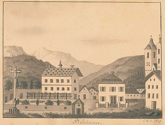 Österreich - Louise Amann zum Andenken. Manuskript 1839.