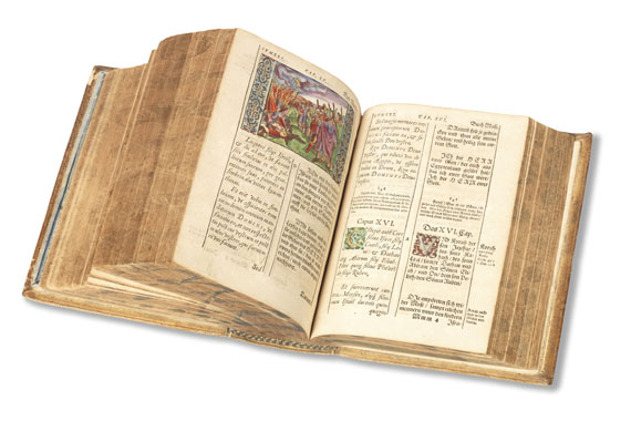  - Biblia germanico-latina, 8 Bände. - Autre image