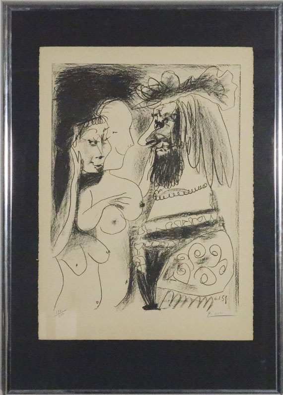 Pablo Picasso - Le vieux roi - Image du cadre