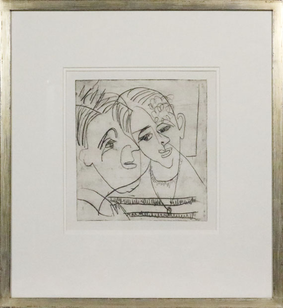 Ernst Ludwig Kirchner - Die Hembusse - Image du cadre