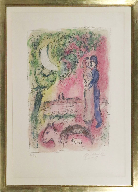 Marc Chagall - Aurore sur Saint-Paul - Image du cadre