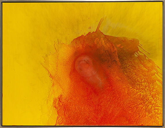 Otto Piene - Yellow Diary 3 - Image du cadre