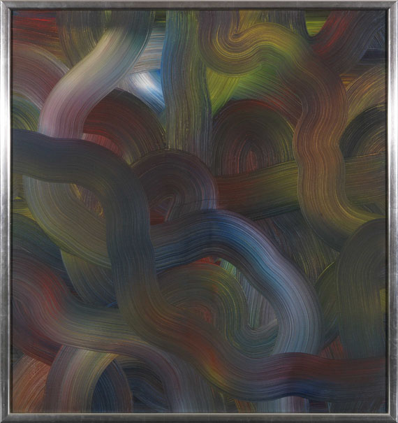 Gerhard Richter - Rot-Blau-Gelb - Image du cadre