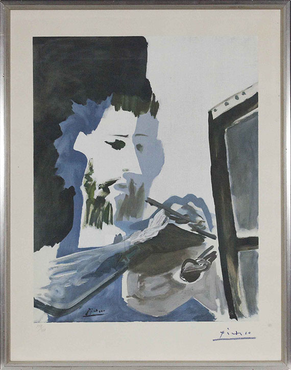 Pablo Picasso - Le Peintre - Image du cadre