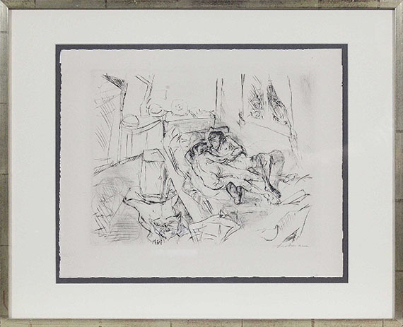 Max Beckmann - Liebespaar I - Image du cadre