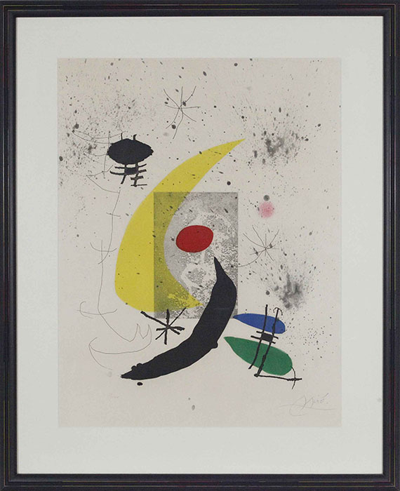 Joan Miró - Pour Paul Éluard - Image du cadre