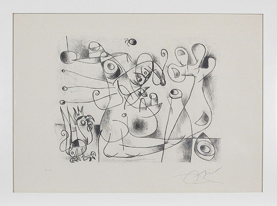 Joan Miró - Aus: Ubu Roi - Image du cadre