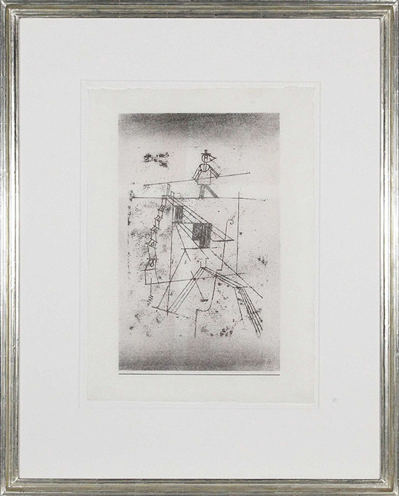 Paul Klee - Seiltänzer - Image du cadre