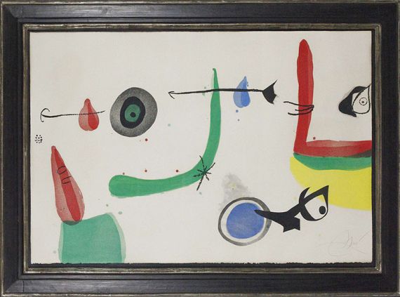 Joan Miró - Deballage II - Image du cadre