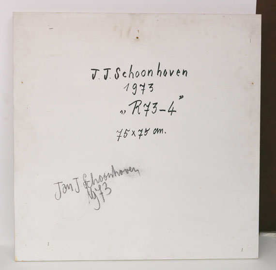 Jan Schoonhoven - R 43-4 - Verso
