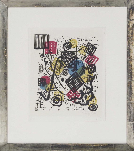 Wassily Kandinsky - Kleine Welten V - Image du cadre
