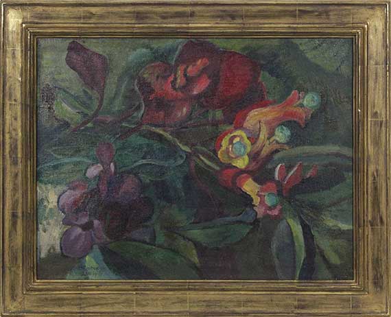 Gabriele Münter - Aus der Blumenwelt - Image du cadre