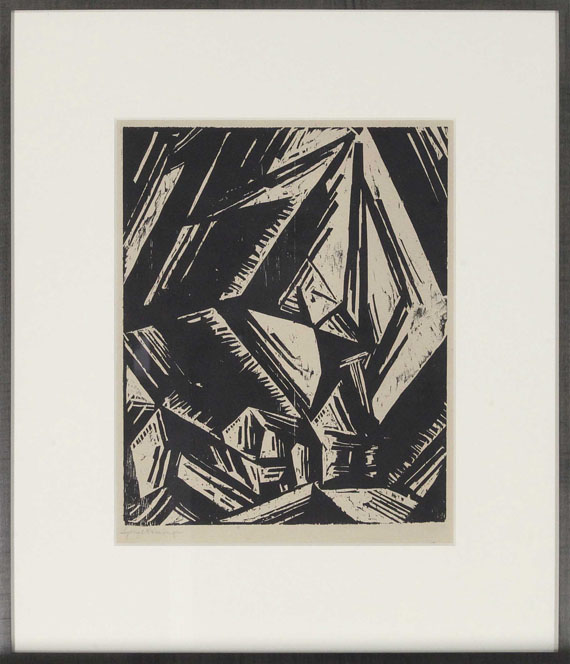 Lyonel Feininger - Gelmeroda VII - Image du cadre