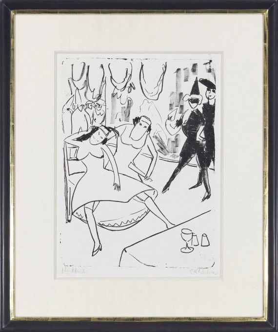 Ernst Ludwig Kirchner - Maskenball - Image du cadre