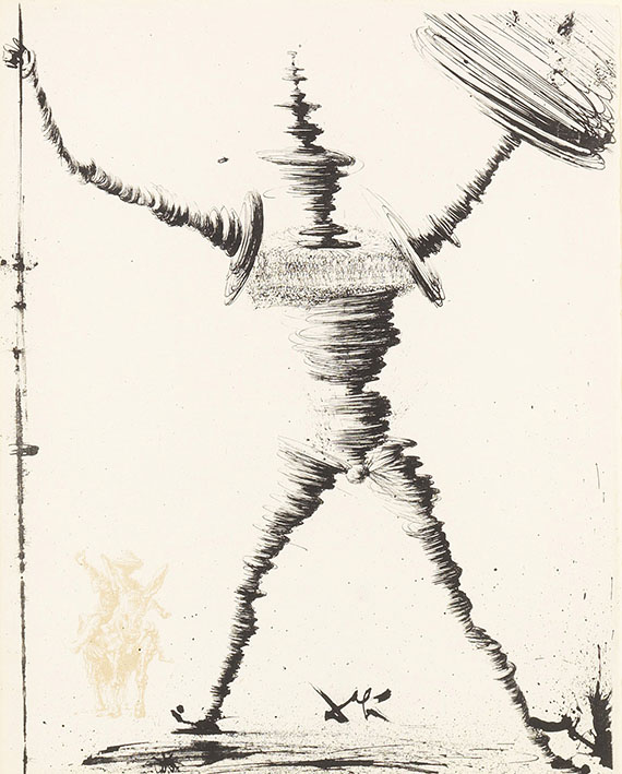 Salvador Dalí - Don Quichotte de la Manche - Autre image