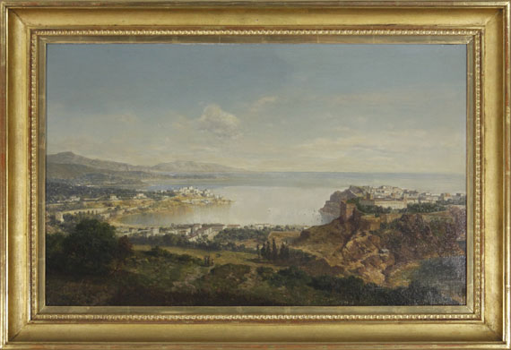 Albert August Zimmermann - Monaco (Riviera di Ponente) - Image du cadre