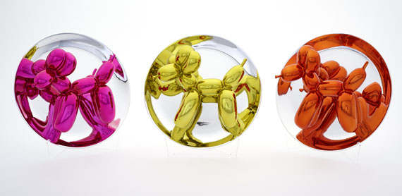 Jeff Koons - Balloon Dogs - Yellow, Magenta, Orange - Autre image