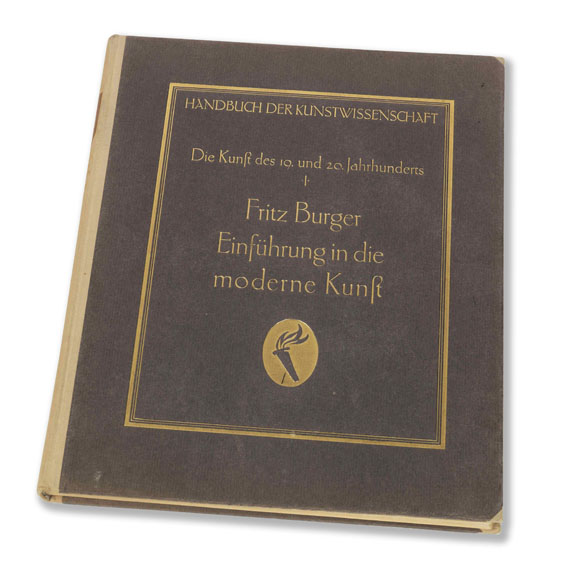 Alberto Giacometti - F. Burger, Einführung in die moderne Kunst. Mit 4 Bleistiftzeichnungen. - Autre image