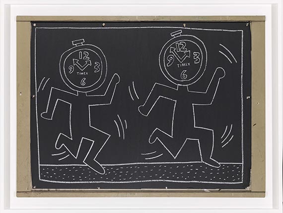 Keith Haring - Subway Drawing - Image du cadre
