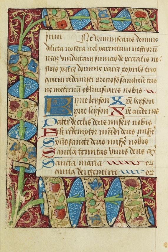  Stundenbuch - Stundenbuch-Manuskript (Fragment), Frankreich - Autre image